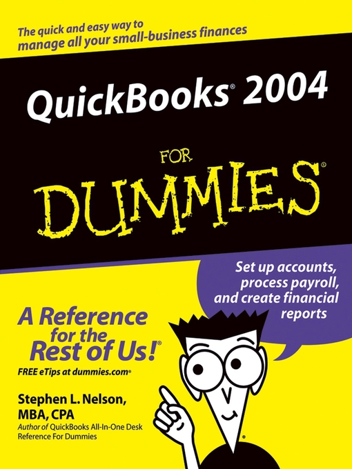 Title details for QuickBooks 2004 For Dummies by Stephen L. Nelson - Available